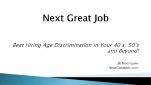 Next Great Job Learning Session